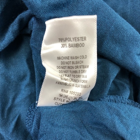 𝅺CHALET & Cici NEW blue tunic top - Picture 8 of 8